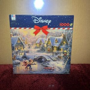 Thomas Kinkade: Mickey and Minnie puzzle 1000 pieces